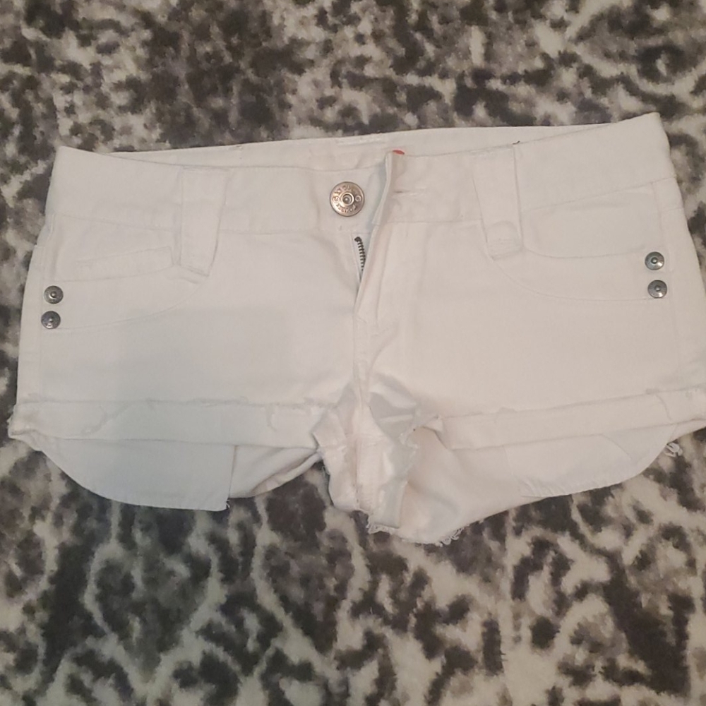 White Guess Shorts